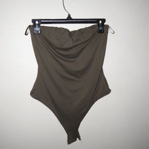 Off shoulder body suit